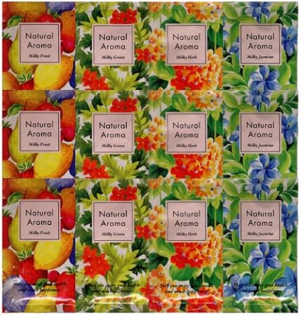 Amazon ナチュラルアロマ 入浴剤 ミルキーハーブ 4種類 3 12包セット 泡入浴剤 通販