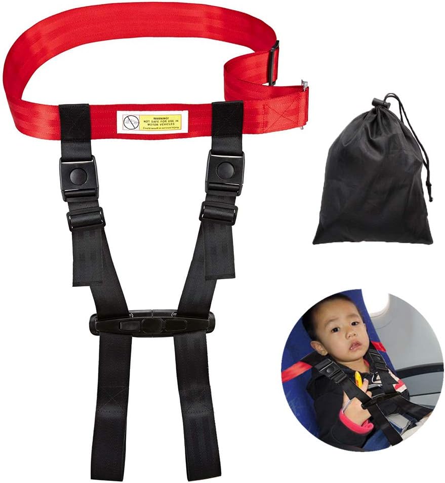 Child Safety Harness Airplane Travel Clip Strap, Travel Harness Safety