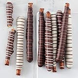Mrs Prindables Chocolate and Caramel Dipped Pretzels - 10 Piece