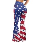 ELEDIZI High Waist Hip Lifting Bootcut Yoga Pants Tummy Control Bell Bottom Flared Yoga Leggings for Women Size XS-2XL