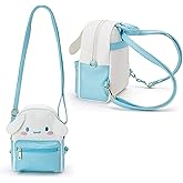TUMPETY Anime Doll Cosplay Light Blue Bag Kawaii Mini Backpack Cute Back Pack Girl Handbag (Blue)