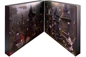 HWUUCL 2024 Halloween Advent Calendar with 31 Collectible Gifts,Table Decorations Holiday Home Decoration,2024 New Halloween Gnome Advent Calendar (1PCS)
