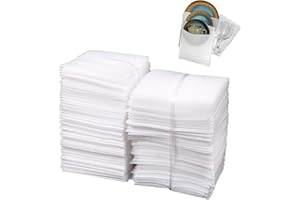 DOTUHAO 100 Pack Foam Pouches, 2 Sizes Thick Cushion Wrap Pouches Foam Wrap Sheets Packing Pouches Against Chipping & Breakage for Packing, Moving, Shipping, Packaging (100 Cushion Foam Pouches)