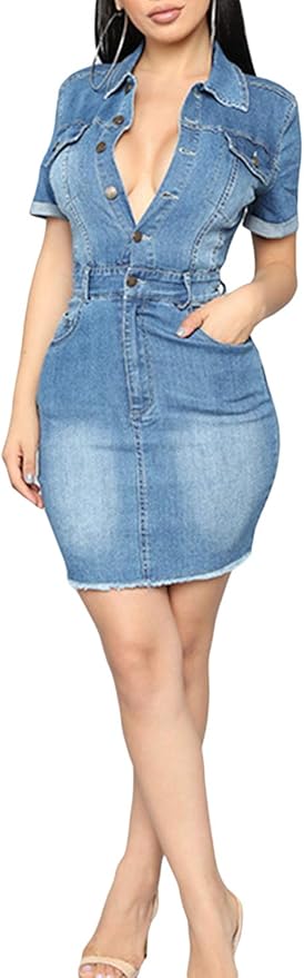jeans dresses on amazon