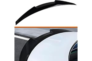 JOYOTO Trunk Rear Spoiler Fits for 2007-2013 BMW E92 3 Series 325i 328i 335i 335is 335i Xdrive M3 2 Door Coupe,Glossy Black Highkick Trunk Spoiler Wing M4 Style