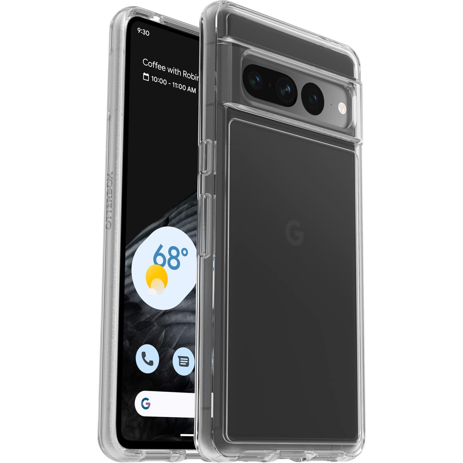 OtterBox Symmetry Clear Case for Google Pixel 7 Pro, Shockproof, Drop Proof, Protective Thin Case, 3x tested to Military Standard, Clear — image 1