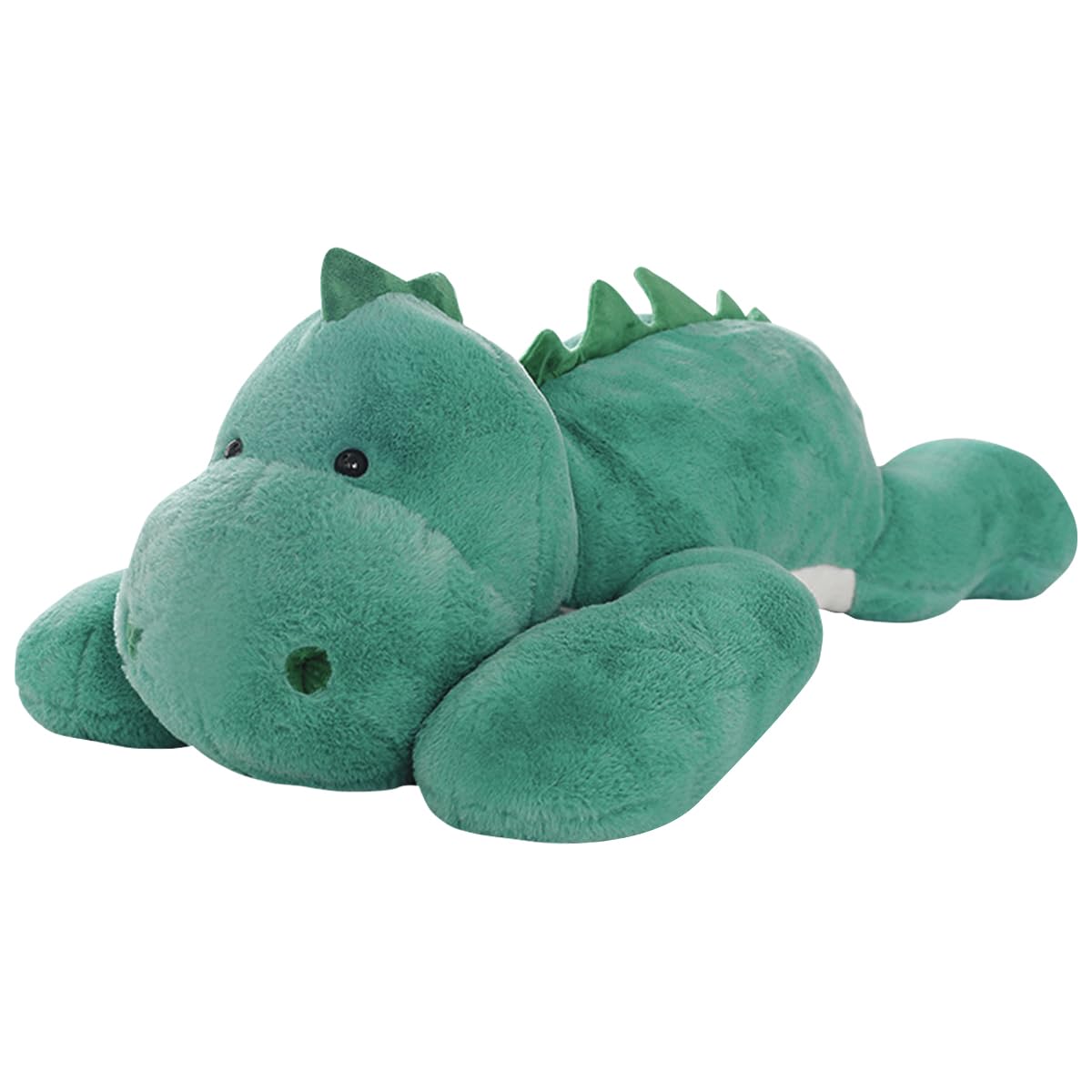 WESOPAN Weighted Animals, 1.5kg Weighted Stuffed Animal for Anxiety, 24 inch Comforting Arms for Soothing Hugs Weighted Plushies Sloth Stuffed Animals for Adults Kids (1.5kg Green Dinosaur)