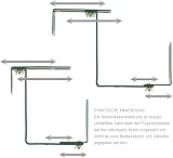 com-four 4x flower box holder for parapets balcony railings anthracite view 3