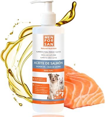 Lachsöl für Hunde und Katzen | Optimiert das Immunsystem | Stärkt Gelenke und Knochen | Reduziert Hautprobleme | 500ml