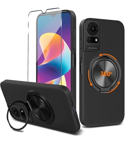 Amazon.com: for TCL 50LE 50 LE 5G Phone Case with Tempered Glass Screen Protector, 360 Rotatable Ring Holder Kickstand/Stand Silicone TPU Silm Fit Shockproof Protective Cover Case for TCL 50 LE 5G Amazon.com: for TCL 50LE 50 LE 5G Phone Case with Tempered Glass Screen Protector, 360 Rotatable Ring Holder Kickstand/Stand Silicone TPU Silm Fit Shockproof Protective Cover Case for TCL 50 LE 5G