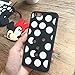 iPhone 6S Case, MC Fashion Cute 3D Polka Dots Minnie Mouse Protective Silicone Phone Case Compatible for Apple iPhone 6/6S (Minnie Mouse)