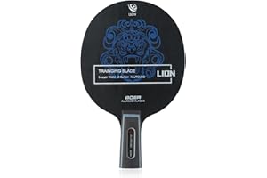 Upgrade Your Game with Carbon Fiber & Aryl Group Fiber Table Tennis Blade, 7 Ply (Short)