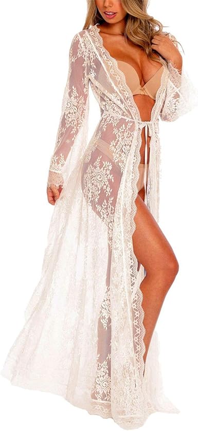 lace beach maxi dress