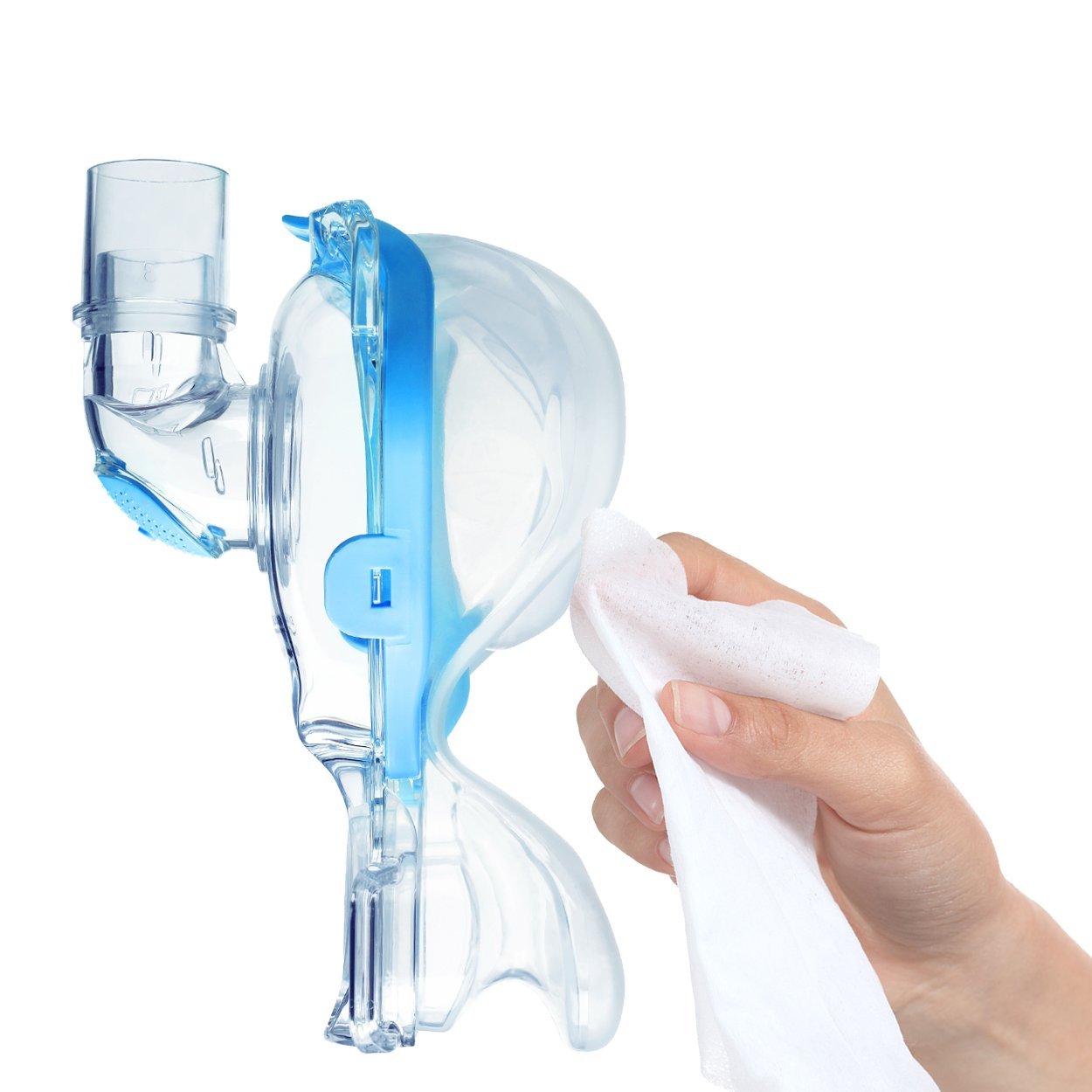 Care Touch CPAP Cleaning Mask Wipes Unscented, Lint Free 70 Wipes