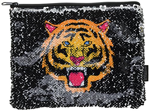 Style.Lab Tiger/Fierce Magic Sequin Reveal Pouch