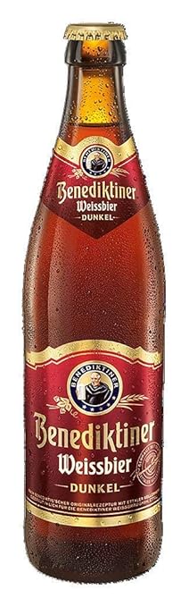 Benediktiner Weissbier Dunkel Weizenbier MEHRWEG (20 x 0.5 l): Amazon ...