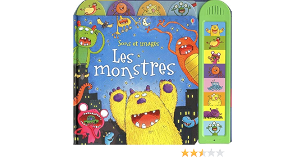 Amazon Com Les Monstres Sons Et Images French Edition 9781409514473 Greenwell Jessica Wildish Lee Chaspoul Renee Books