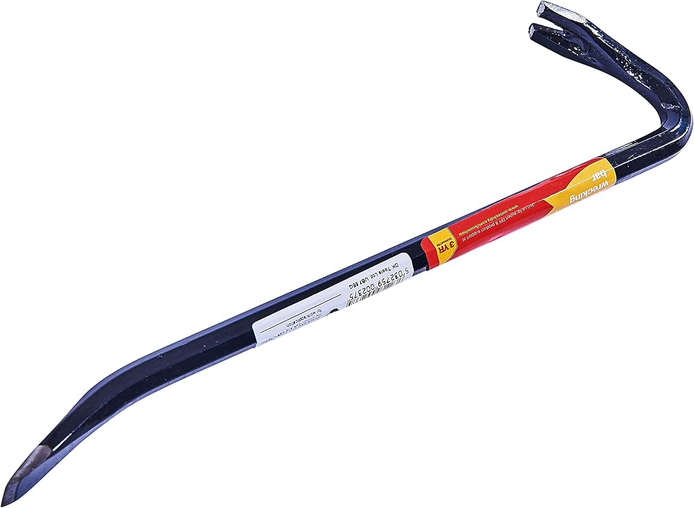 Amtech G3200 30cm 12 Wrecking Bar - Heavy-Duty Tool