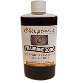 FRAGRANT ZONE (1) 4oz Branded Leather "The Truckers air Freshener"