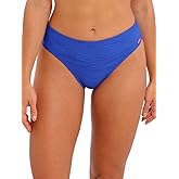 Fantasie Swim Women's, Beach Waves Mid Rise Bikini Brief, Ultramarine, 2L