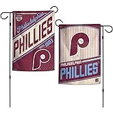 WinCraft Phillies 2 Sided Cooperstown Garden Flag Phillies