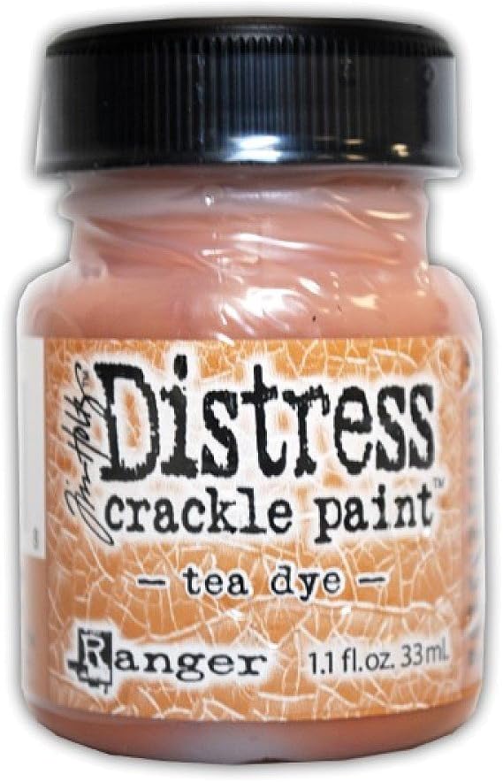 Distress Crackle Paints Ranger Industries Tea Dye Crackle Paint