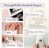 Tiny Trees Baby Memory Book & Journal First Year Keepsake Album view 3