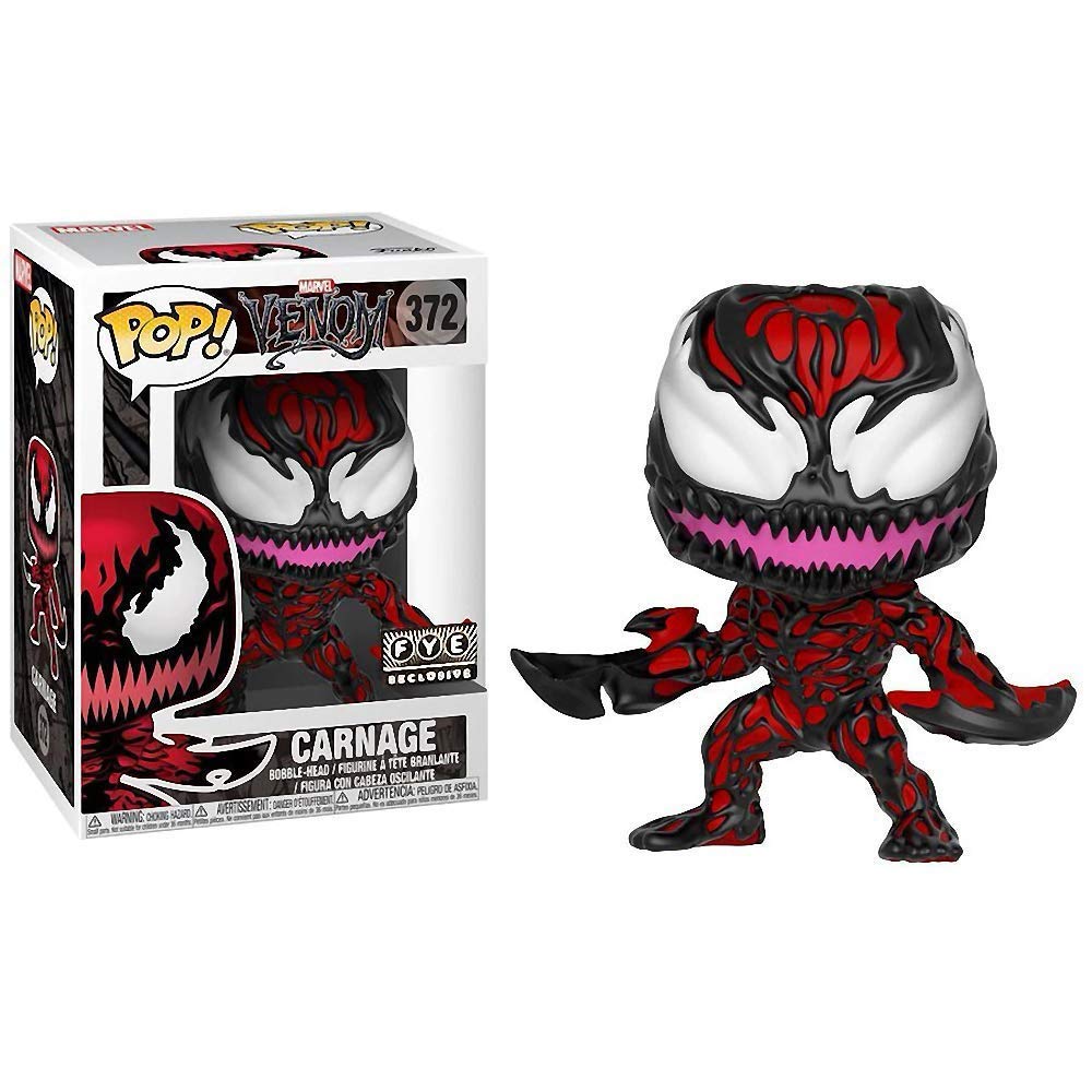 Funko POP Marvel 372 Venom Carnage Exclusive Vinyl Bobblehead Figure