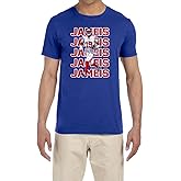 Blue New York Jameis Winston Text Pic T-Shirt