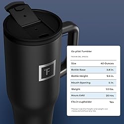 IRON °FLASK Co-Pilot Insulated Mug with Straw