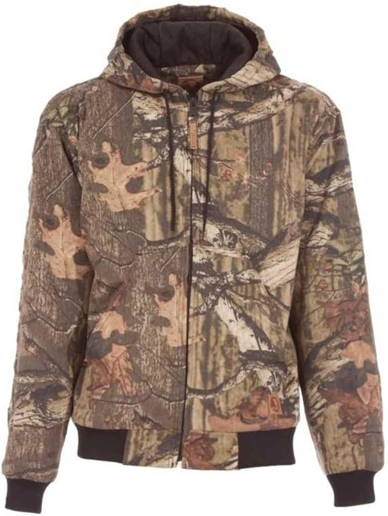 Berne Men's Big & Tall Original Camo Hooded Jacket
