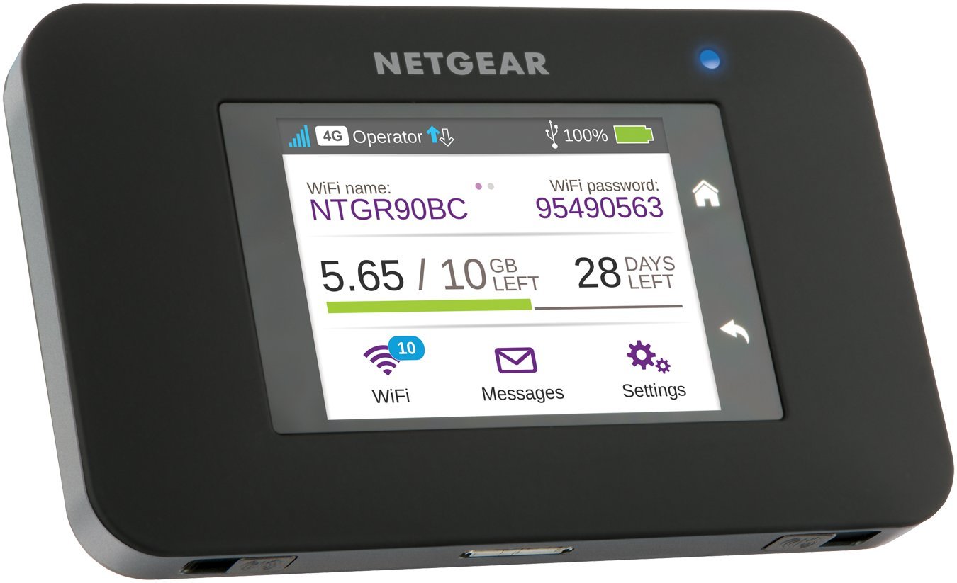 Netgear AC790100EUS LTE Router/Mobiler Wlan Router hotspot, 4G, mit