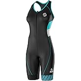 SLS3 Triathlon Suits Women - One Piece Tri Suit Women - Pro Womens Triathlon Suit - Premium Trisuit, No Shelf Bra