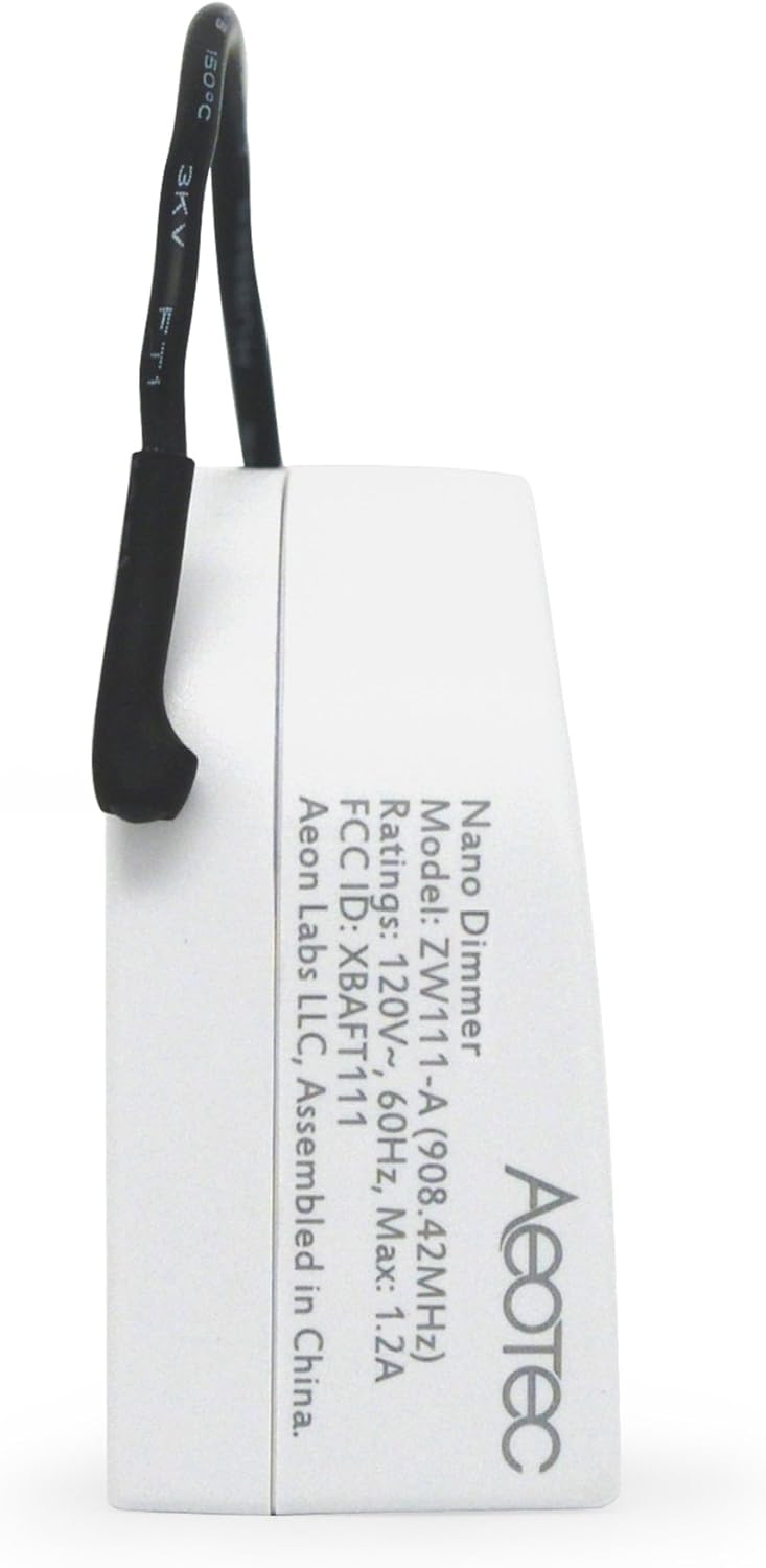 Aeotec Nano Dimmer lighting controller, Z-Wave Plus, In-wall, Light dimming - - 