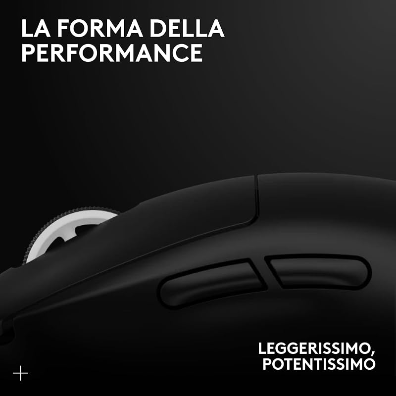 PRO X SUPERLIGHT 2 - mouse gaming wireless - Nero