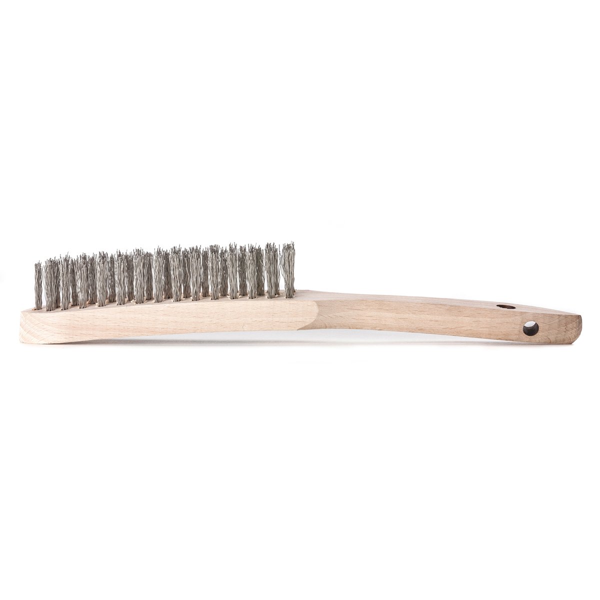 Lessmann 104631 Stainless Wire Brush with 3 Rows