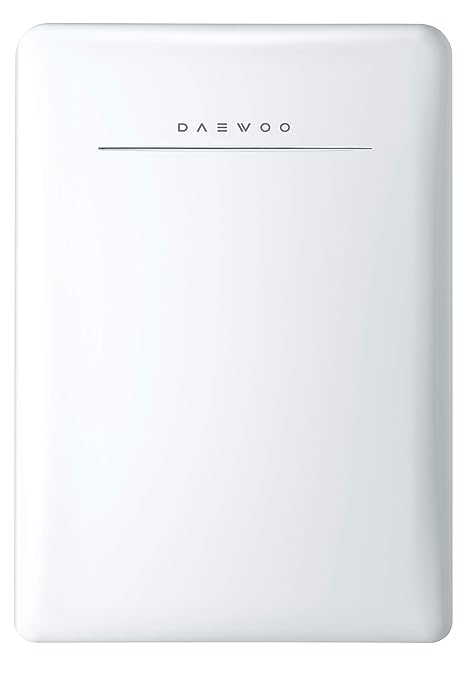 Amazon.com: Daewoo Retro Compact Refrigerador, Blanco: Aparatos