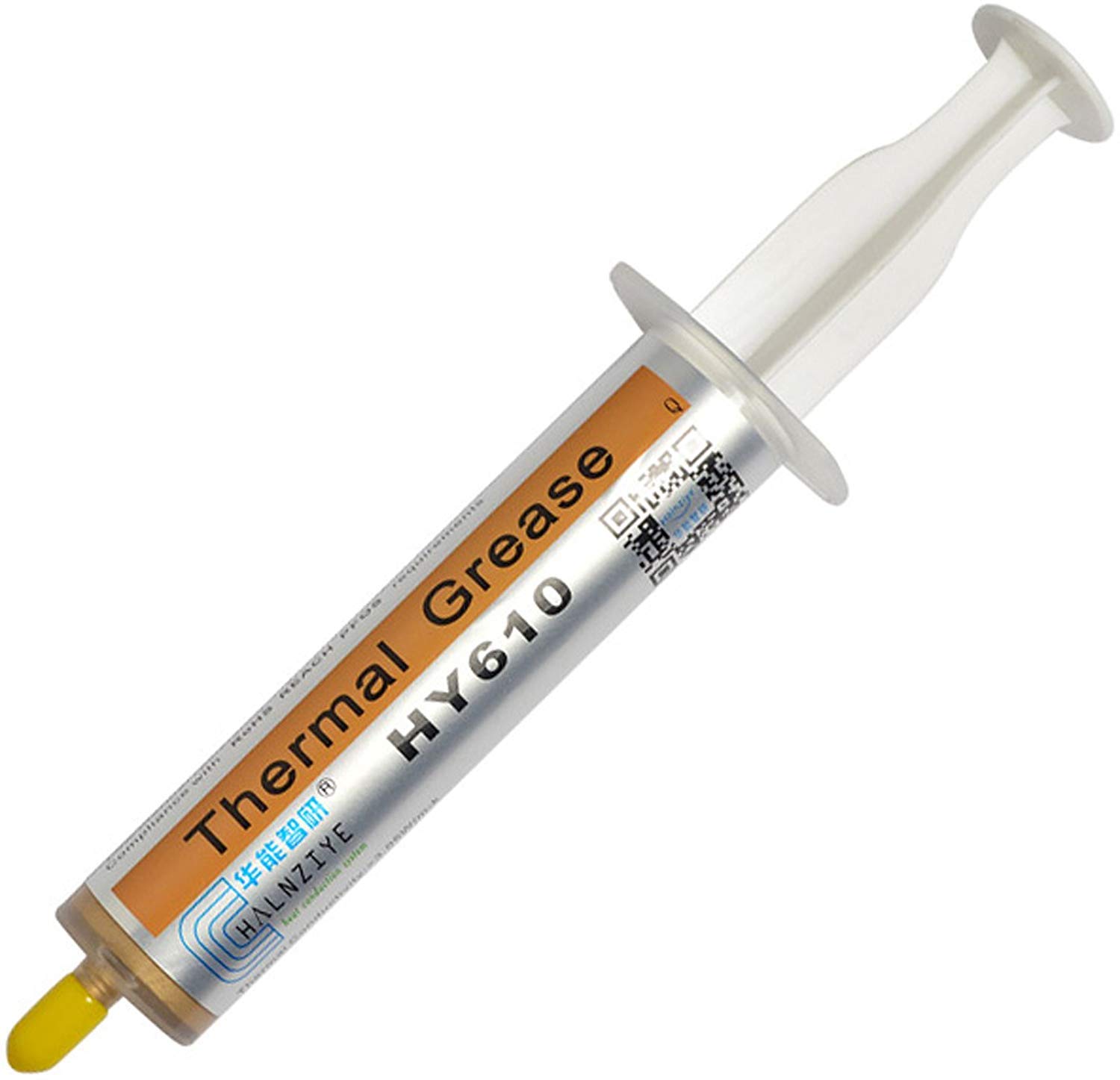 Halnziye HY610 3g Tube Gold Thermal Grease/Paste for CPU Heat Transfers etc