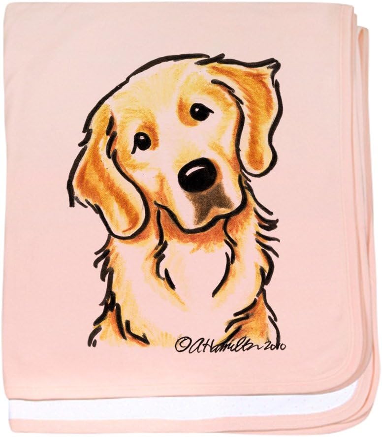 golden retriever swaddle