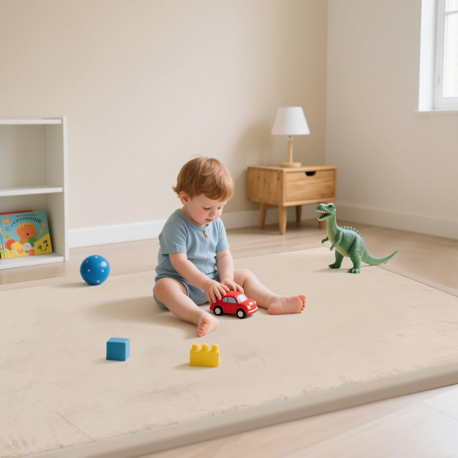 Ultra Soft Baby Play Mat for Floor, 50 X 50x 1.3