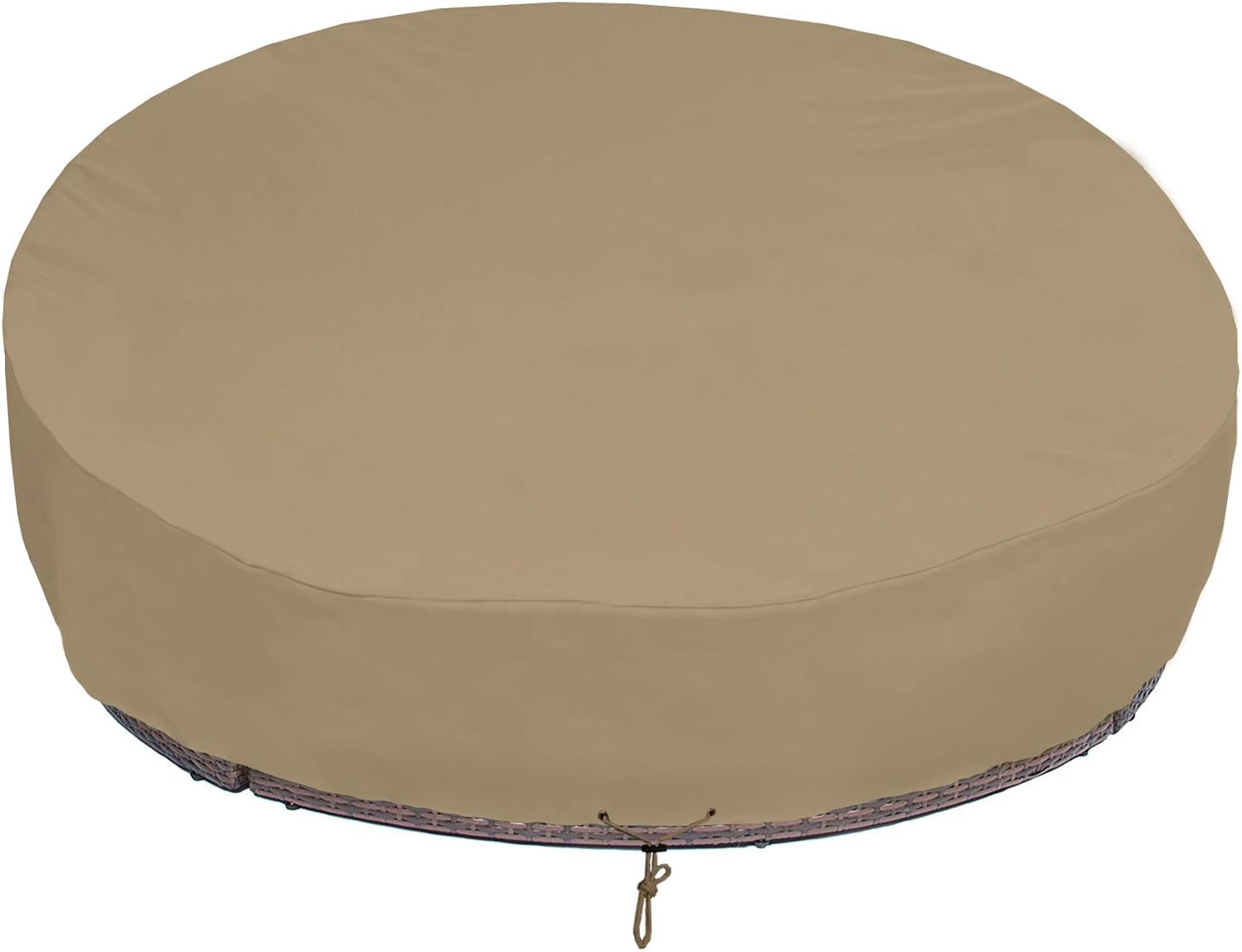 Amazon Com Sunpatio Outdoor Daybed Cover 88 Inch Heavy Duty Waterproof Patio Furniture Sofa Cover With Taped Seam Fadestop Material All Weather Protection Taupe Garden Outdoor