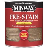 4-Pack of 1 qt Minwax 61500 Clear Pre-Stain Oil-Based Wood Conditioner