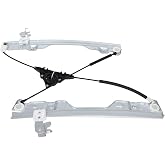 SCITOO Power Window Regulator w/o Motor for INFINITI FX35 2009-2012 | Fit 2009-2013 for INFINITI FX50, 2014-2017 for INFINITI QX70 Front Driver Window Regulator and Motor Assembly| OE#80721-1CA0A