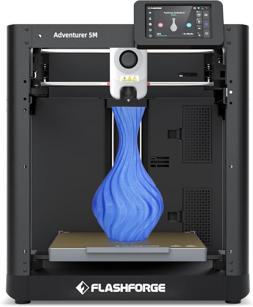 Adventurer 5M 3D Printer Auto Leveling 220x220x220mm PLA TPU PETG