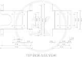 EK-UNI Pump Vertical Mount Bracket 140mm Fan PC Liquid Cooling Accessory view 3