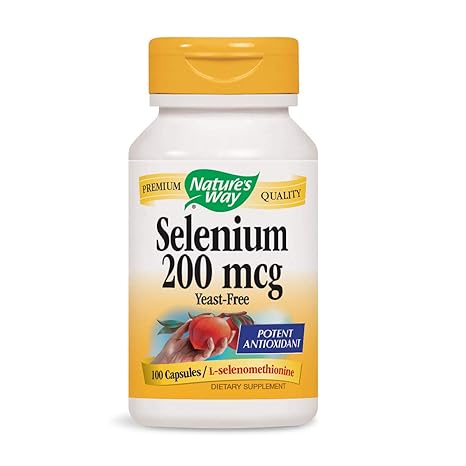 Nature 's Way Selen 200 mcg, 100 Kapseln