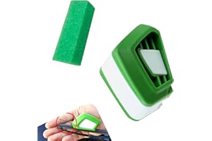 DACIRTY Car Windshield Wiper Regroover, ABS Quick Repair Windshield Wiper Blade Cutter Cleaning Tool, Portable Maintenance Accessory, Universal Fit for Most Cars (Green & White)
