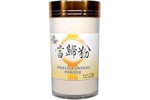 USTCM Angelica Sinensis Powder Dang GUI Powder Dong Quai Powder 當歸粉 120 Mesh (6oz)