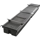 Lippert 236558 RV Double Box Under Chassis Storage Unit Black