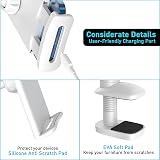 FATE TO FATE Gooseneck Tablet Holder 360° Flexible Lazy Arm Bed Mount White view 6
